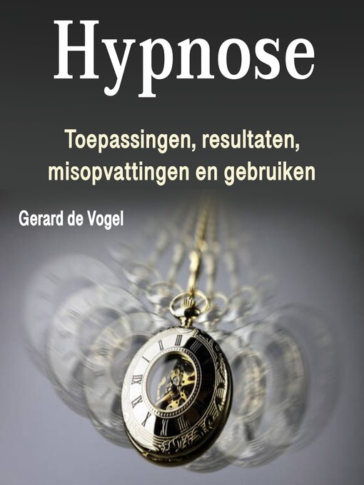 Title details for Hypnose by Gerard de Vogel - Available